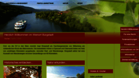 What Gaeste-info-buergstadt.de website looked like in 2021 (3 years ago)