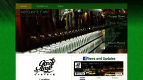 What Greenleafe.com website looked like in 2021 (5 years ago)