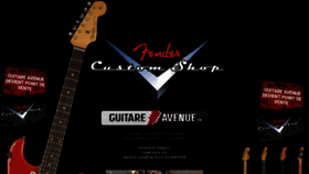 What Guitareavenue.fr website looked like in 2021 (3 years ago)