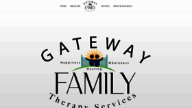 What Gatewayfamilytherapy.com website looked like in 2021 (3 years ago)