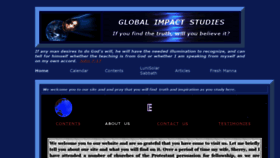 What Globalimpactstudies.com website looked like in 2021 (3 years ago)