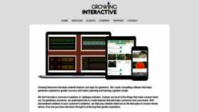 What Growinginteractive.com website looked like in 2021 (3 years ago)