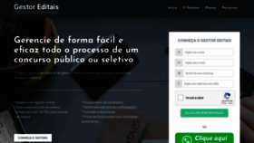 What Gestoreditais.com.br website looked like in 2021 (3 years ago)