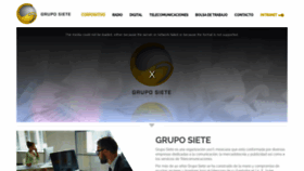 What Gruposiete.com.mx website looked like in 2021 (3 years ago)