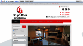 What Grupoborainmobiliaria.com website looked like in 2021 (3 years ago)