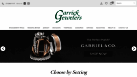 What Garrickjewelers.com website looked like in 2021 (3 years ago)