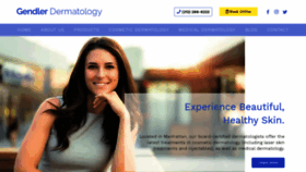 What Gendlerdermatology.com website looked like in 2021 (3 years ago)