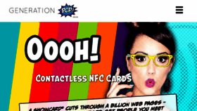 What Generationpop.net website looked like in 2021 (4 years ago)