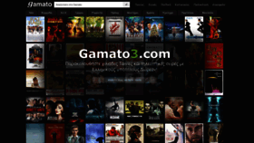 What Gamato3.com website looked like in 2021 (3 years ago)