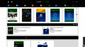 What Gamecodes24.de website looked like in 2021 (3 years ago)