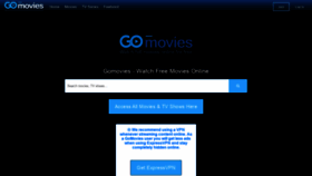 What Gomovies.trade website looked like in 2021 (3 years ago)