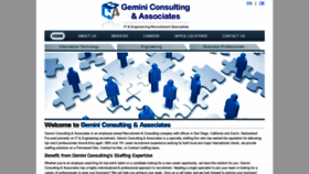 What Gemini-consulting.com website looked like in 2021 (3 years ago)