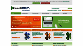 What Garantibank.de website looked like in 2021 (3 years ago)