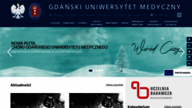 What Gumed.edu.pl website looked like in 2021 (3 years ago)