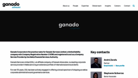 What Ganadoservices.com website looked like in 2021 (3 years ago)
