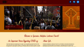 What Gachurchnyc.org website looked like in 2021 (3 years ago)