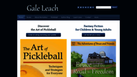 What Galeleach.com website looked like in 2021 (3 years ago)