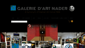 What Galerienaderhaiti.com website looked like in 2021 (3 years ago)