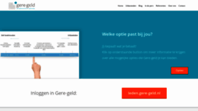 What Gere-geld.nl website looked like in 2021 (3 years ago)