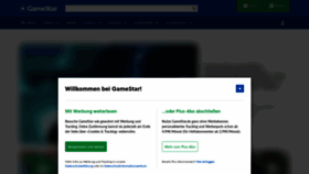 What Gamestar.de website looked like in 2021 (3 years ago)