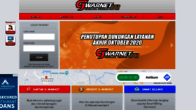 What Gwarnet.com website looked like in 2021 (3 years ago)