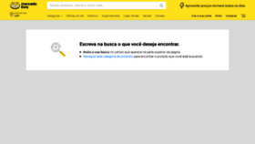 What Games.mercadolivre.com.br website looked like in 2021 (3 years ago)
