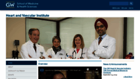What Gwheartandvascular.org website looked like in 2021 (3 years ago)