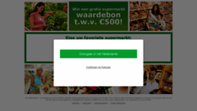What Gagnant-selectionne.be website looked like in 2021 (3 years ago)