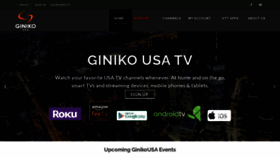 What Ginikousa.com website looked like in 2021 (3 years ago)