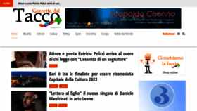 What Gazzettadaltacco.it website looked like in 2021 (3 years ago)
