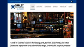 What Graleyplastics.co.nz website looked like in 2021 (3 years ago)