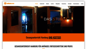 What Gesangsunterricht-hamburg.de website looked like in 2021 (3 years ago)