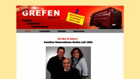 What Grefen-oeltank.de website looked like in 2021 (3 years ago)