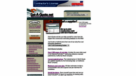 What Get-a-quote.net website looked like in 2021 (4 years ago)