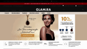 What Glamira.at website looked like in 2021 (3 years ago)