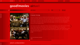 What Goodmovies.de website looked like in 2021 (3 years ago)