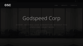 What Godspeednetwork.com website looked like in 2021 (3 years ago)