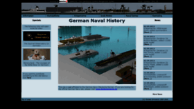 What German-navy.de website looked like in 2021 (3 years ago)