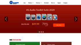 What Gilisoft.com website looked like in 2021 (3 years ago)