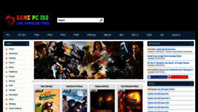 What Gamepciso.com website looked like in 2021 (3 years ago)