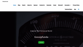 What Gossipfunda.com website looked like in 2021 (3 years ago)