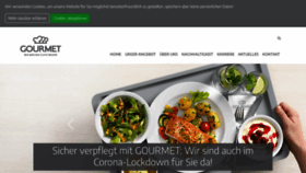 What Gourmet.at website looked like in 2021 (3 years ago)
