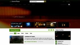 What Gamemaps.com website looked like in 2021 (4 years ago)