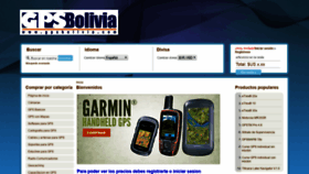 What Gpsbolivia.com website looked like in 2021 (3 years ago)