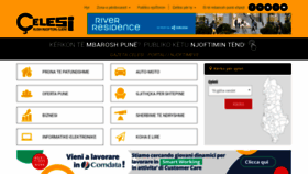 What Gazetacelesi.al website looked like in 2021 (4 years ago)