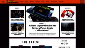 What Gamengadgets.com website looked like in 2021 (3 years ago)