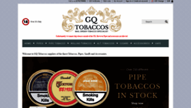 What Gqtobaccos.com website looked like in 2021 (3 years ago)