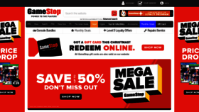 What Gamestop.ie website looked like in 2021 (4 years ago)