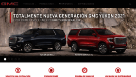 What Gmc.com.mx website looked like in 2021 (3 years ago)