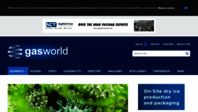 What Gasworld.com website looked like in 2021 (3 years ago)